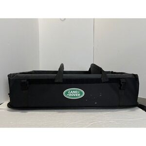Land Rover Black Collapsible Rear Cargo Trunk Organizer Good has stains